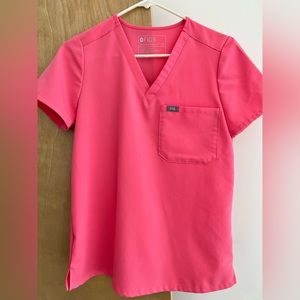 Figs Neon Pink XS scrubs